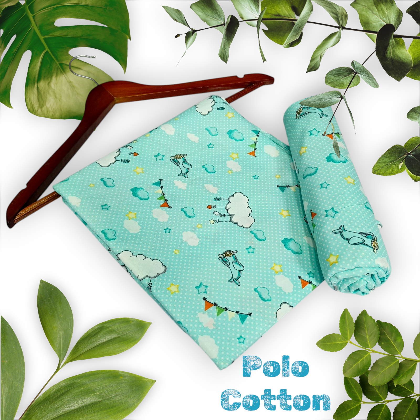 2-PC ALL OVER PRINTED POLO COTTON (SUMMER)