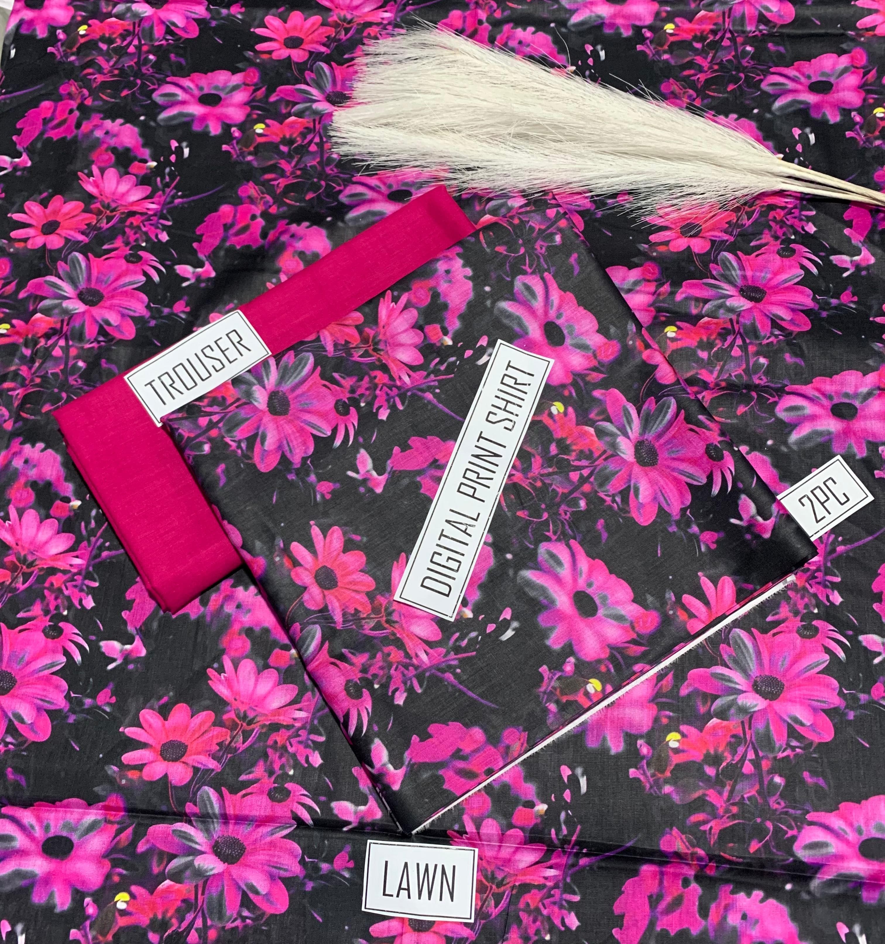 IB Bonanza Lawn | 2Pcs Digital Printed Summer Lawn Collection