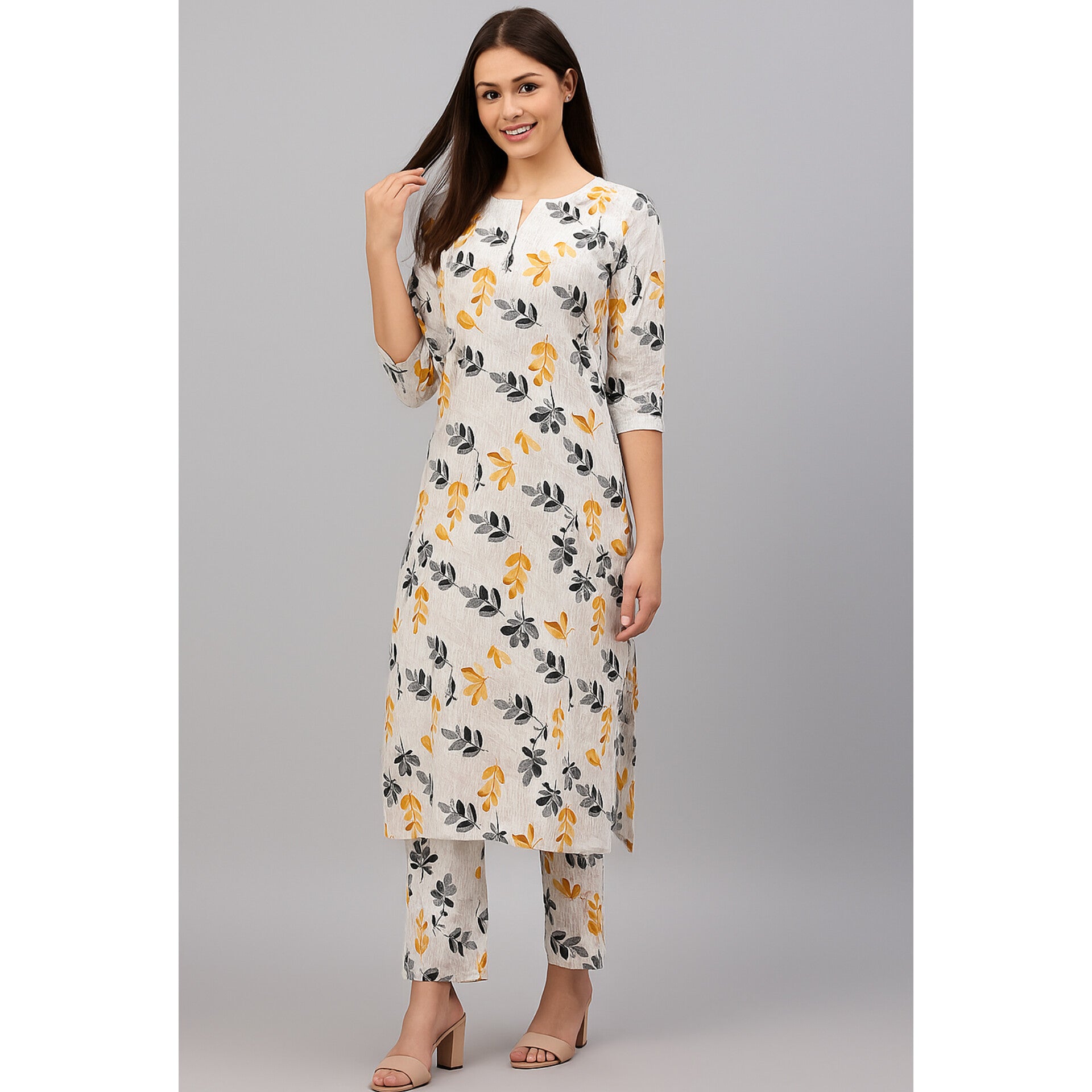 2-PC ALL OVER PRINTED POLO COTTON (SUMMER)