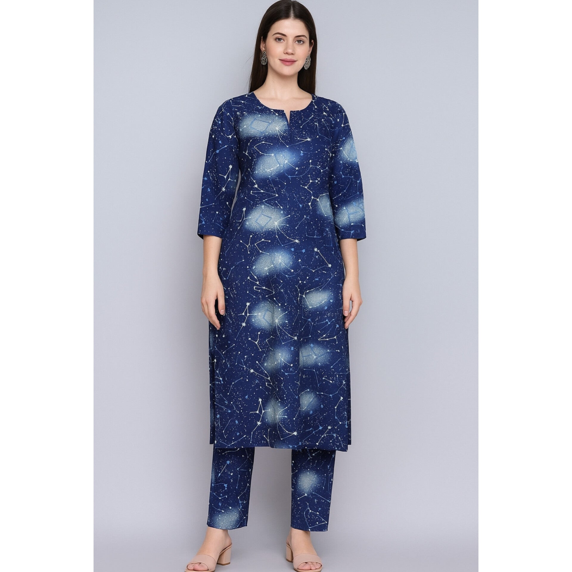2-PC ALL OVER PRINTED POLO COTTON (SUMMER)