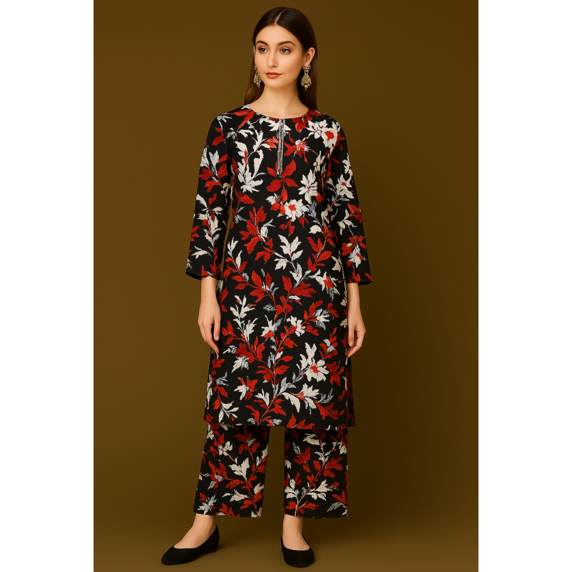2-PC ALL OVER PRINTED POLO COTTON (SUMMER)