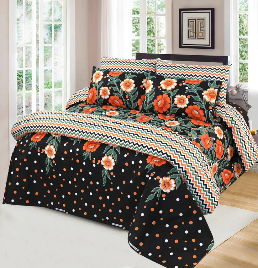 6pc Winter Razai Set (Heavy Filling).